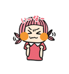 おんまゆガールズ（個別スタンプ：2）