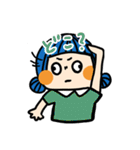 おんまゆガールズ（個別スタンプ：5）