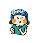 おんまゆガールズ（個別スタンプ：14）