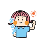 おんまゆガールズ（個別スタンプ：15）