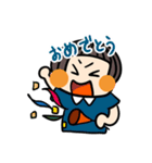 おんまゆガールズ（個別スタンプ：17）