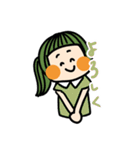 おんまゆガールズ（個別スタンプ：24）