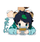 TBKのふわふわ可愛い少年日本語バージョン（個別スタンプ：23）