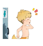 TBKのふわふわ可愛い少年日本語バージョン（個別スタンプ：26）