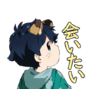 TBKのふわふわ可愛い少年日本語バージョン（個別スタンプ：36）
