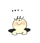 穴に落ちたテンパーさんスタンプ（個別スタンプ：4）