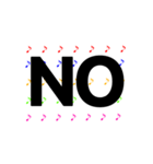 音符カラフル 日常（個別スタンプ：26）