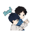 TBKのふわふわ可愛い少年英語バージョン（個別スタンプ：20）