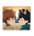 TBKのふわふわ可愛い少年英語バージョン（個別スタンプ：29）