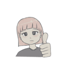 無題ちゃん。1（個別スタンプ：4）