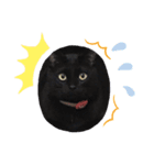 わたしの黒猫スタンプ（個別スタンプ：4）