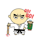 塾長くんとおさるさん（個別スタンプ：5）