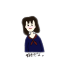 女の子のスタンプ♡3（個別スタンプ：1）