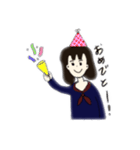 女の子のスタンプ♡3（個別スタンプ：6）