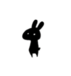 くろうさぎのラブちゃん（個別スタンプ：20）