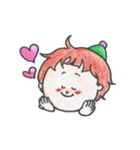 ほんわか緑の小人（個別スタンプ：9）