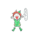 ほんわか緑の小人（個別スタンプ：37）