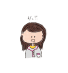 透けンプ-古着girl-（個別スタンプ：2）