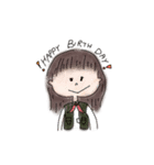 透けンプ-古着girl-（個別スタンプ：5）