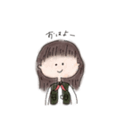 透けンプ-古着girl-（個別スタンプ：6）