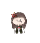 透けンプ-古着girl-（個別スタンプ：12）