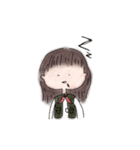 透けンプ-古着girl-（個別スタンプ：14）
