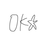 ウザ文字（個別スタンプ：2）