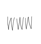 ウザ文字（個別スタンプ：22）
