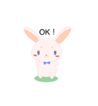 了解うさぎ（個別スタンプ：4）