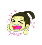 私の娘の百面相（個別スタンプ：7）