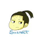 私の娘の百面相（個別スタンプ：13）