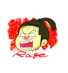 私の娘の百面相（個別スタンプ：16）