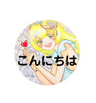 妖精と天使のあいさつスタンプ（個別スタンプ：4）