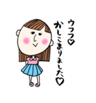 プリティ女児シリーズ「まんちゃん」（個別スタンプ：10）