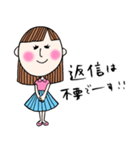 プリティ女児シリーズ「まんちゃん」（個別スタンプ：15）