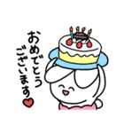 うさぱん2 丁寧に気持ちを伝える編（個別スタンプ：34）