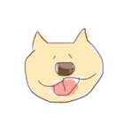 癒しとシュールを兼ね備えた動物スタンプ（個別スタンプ：5）