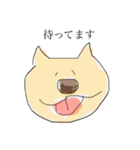 癒しとシュールを兼ね備えた動物スタンプ（個別スタンプ：17）