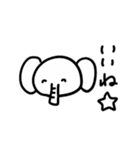 ゆるいどうぶつたち♡（個別スタンプ：15）