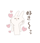 圧が強めのうさぎさん2（個別スタンプ：35）