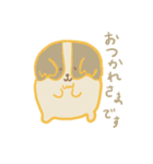 パピヨンリロと猫のこてつ（個別スタンプ：3）