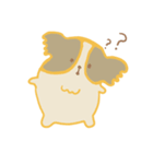 パピヨンリロと猫のこてつ（個別スタンプ：6）