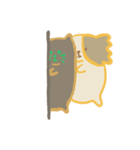 パピヨンリロと猫のこてつ（個別スタンプ：13）
