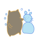 パピヨンリロと猫のこてつ（個別スタンプ：15）