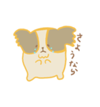 パピヨンリロと猫のこてつ（個別スタンプ：30）