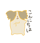 パピヨンリロと猫のこてつ（個別スタンプ：38）
