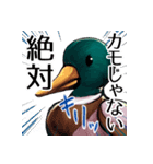 適当で陽気なカモ（個別スタンプ：12）