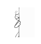 口元がアンニュイなネコ（個別スタンプ：18）