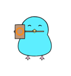あおヒヨ（個別スタンプ：4）