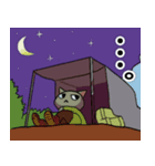 孤高の灰猫スタンプ（個別スタンプ：6）